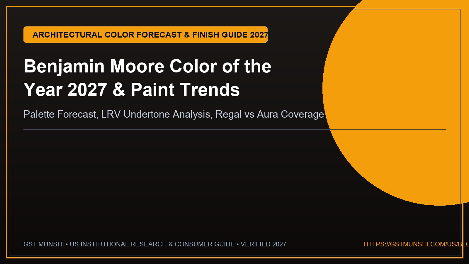 Benjamin Moore 2027 Color of the Year & Paint Trends