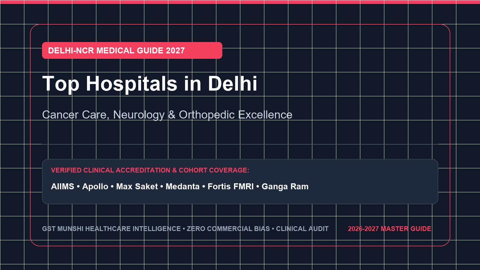 Top Hospitals in Delhi: Cancer Neurology Orthopedics Guide — Healthcare & Hospitals