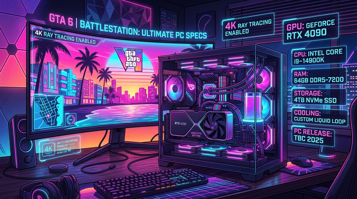 GTA 6 PC Release Date & System Requirements Guide