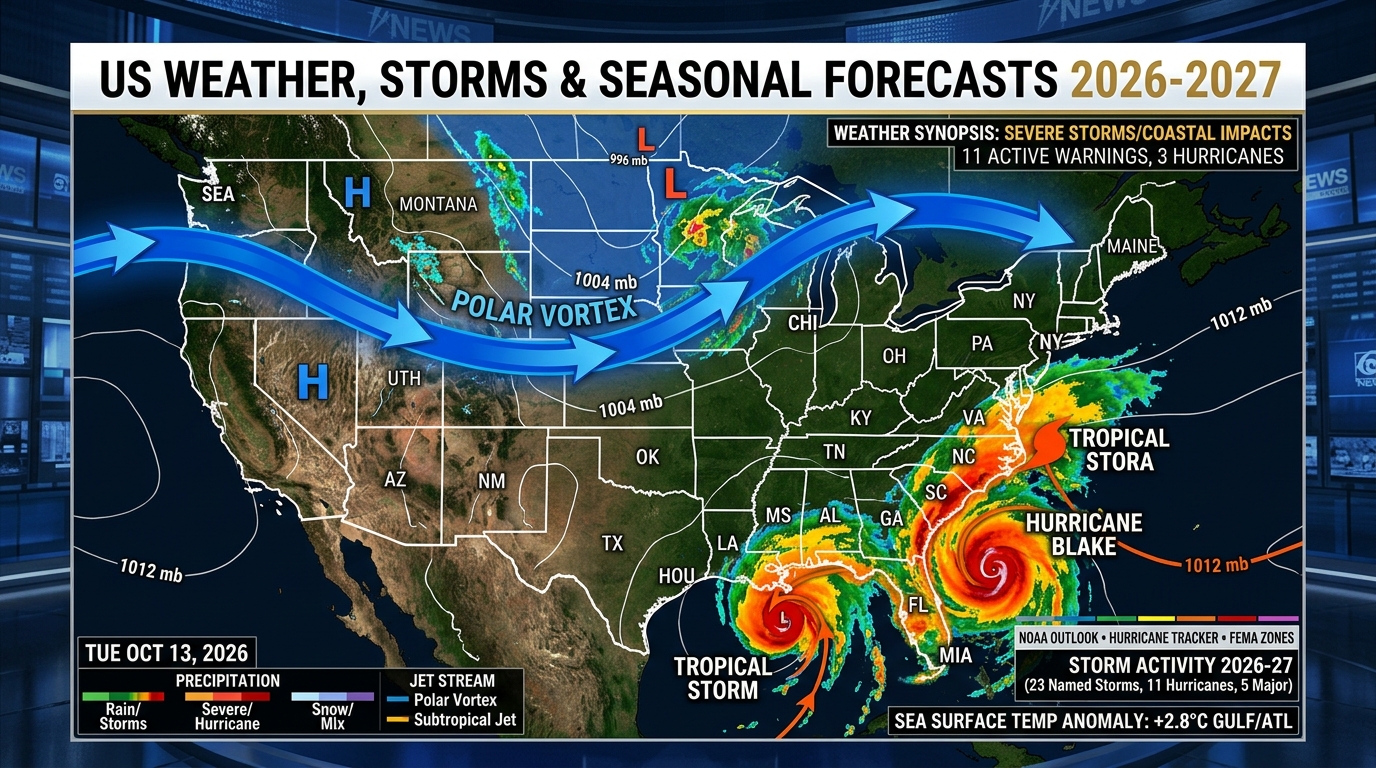 Winter Weather Forecast 2026-27: Snow & Cold Outlook